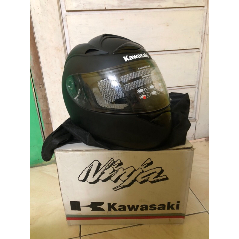 Helm kawasaki best sale full face