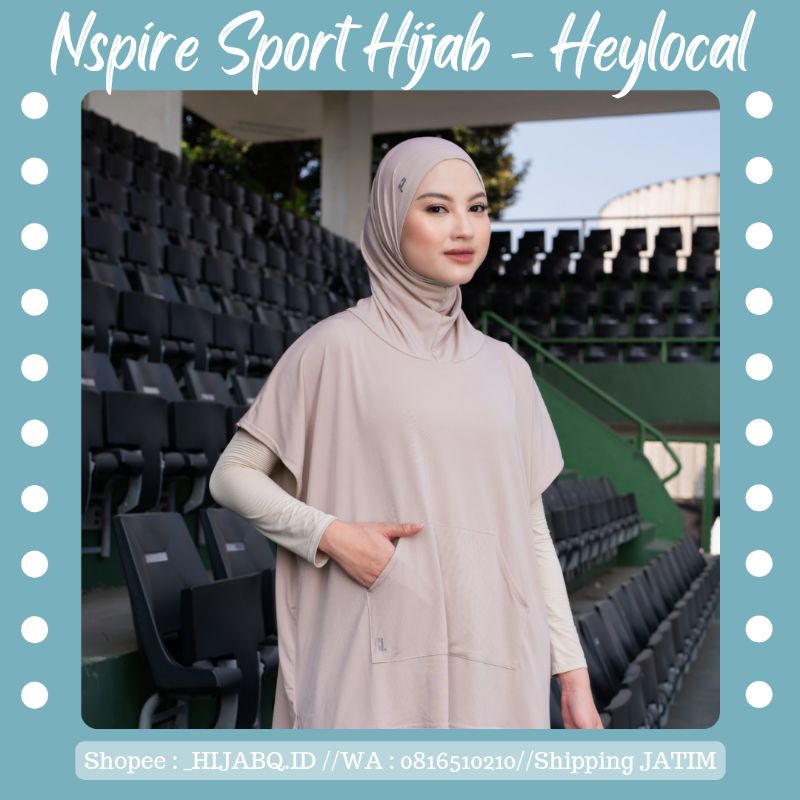NSPIRE SPORT VEST HIJAB - HEYLOCAL ID