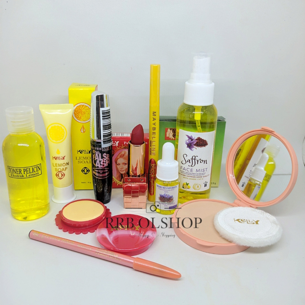 Promo 10 Produk Paket Kecantikan Lengkap Kelly Kosmetik / Paket Kecantikan Kelly Kosmetik / Paket Ke