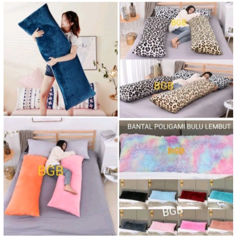 BGB Sarung Bantal Poligami Bantal Panjang Premium