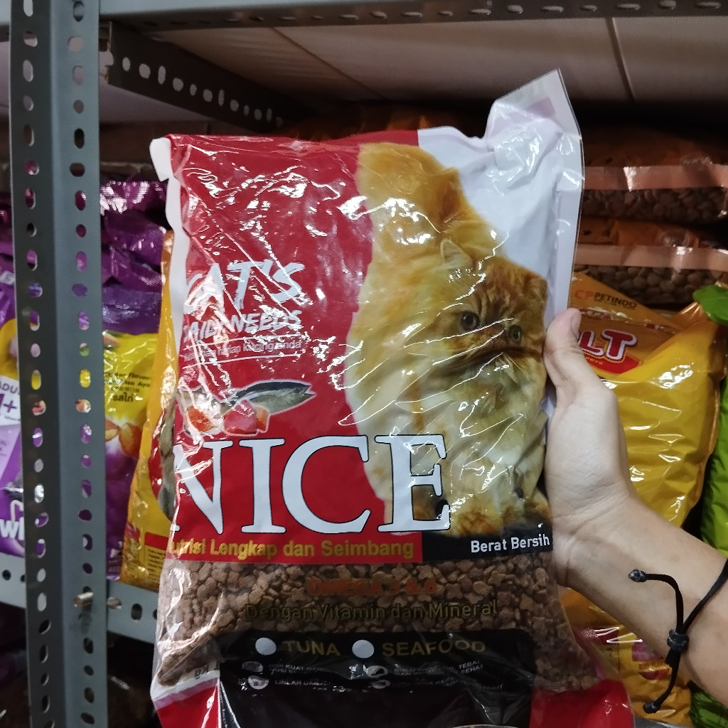 Nice Makanan kucing 1kg/ Food Cat