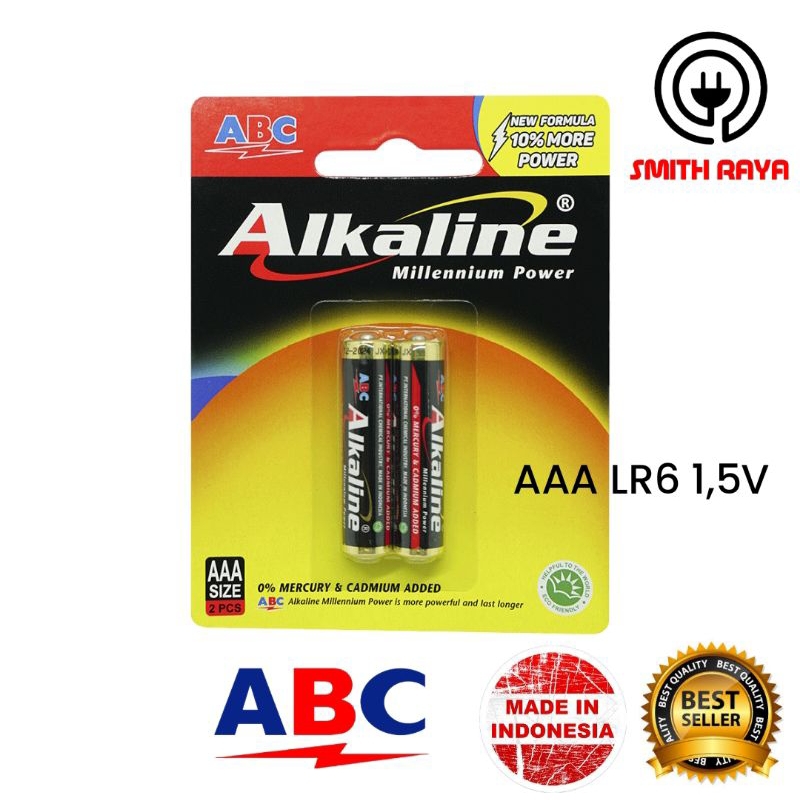 baterai ABC Alkaline AAA LR03 a3