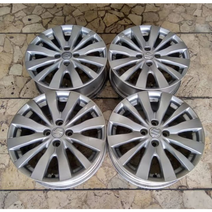 VELG MOBIL ORI STD SWIFT R16x6 PCD 4x100 ET45 BALENO AGYA AYLA SIGRA CALYA ETIOS VIOS YARIS SIRION
