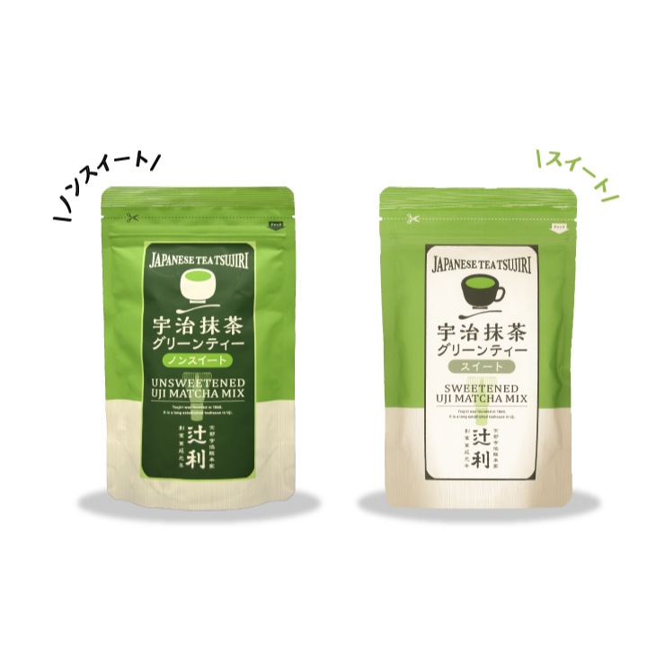

Japanese Tea Tsujiri Unsweetened Uji Matcha Mix/ Instant Greentea Mix
