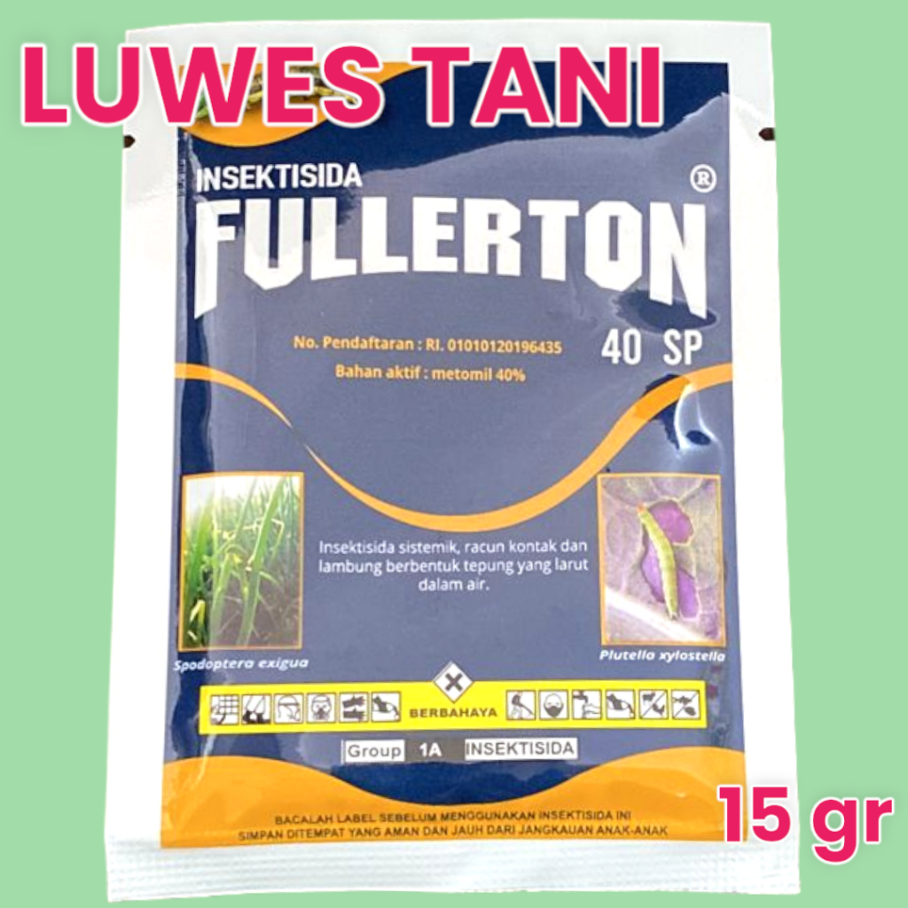 Fullerton 40SP 15 grampembasmi hama ulat,kutu,semut.Pestisida anggrek & tanaman hias