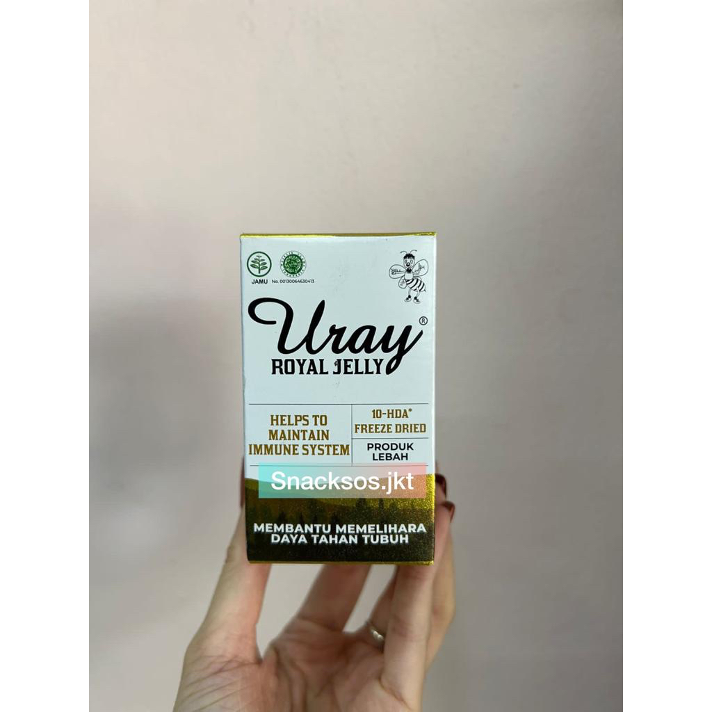 

MADU URAY - EKSTRAK ROYAL JELLY - IMMUNE BOOSTER 30 CAPSULE