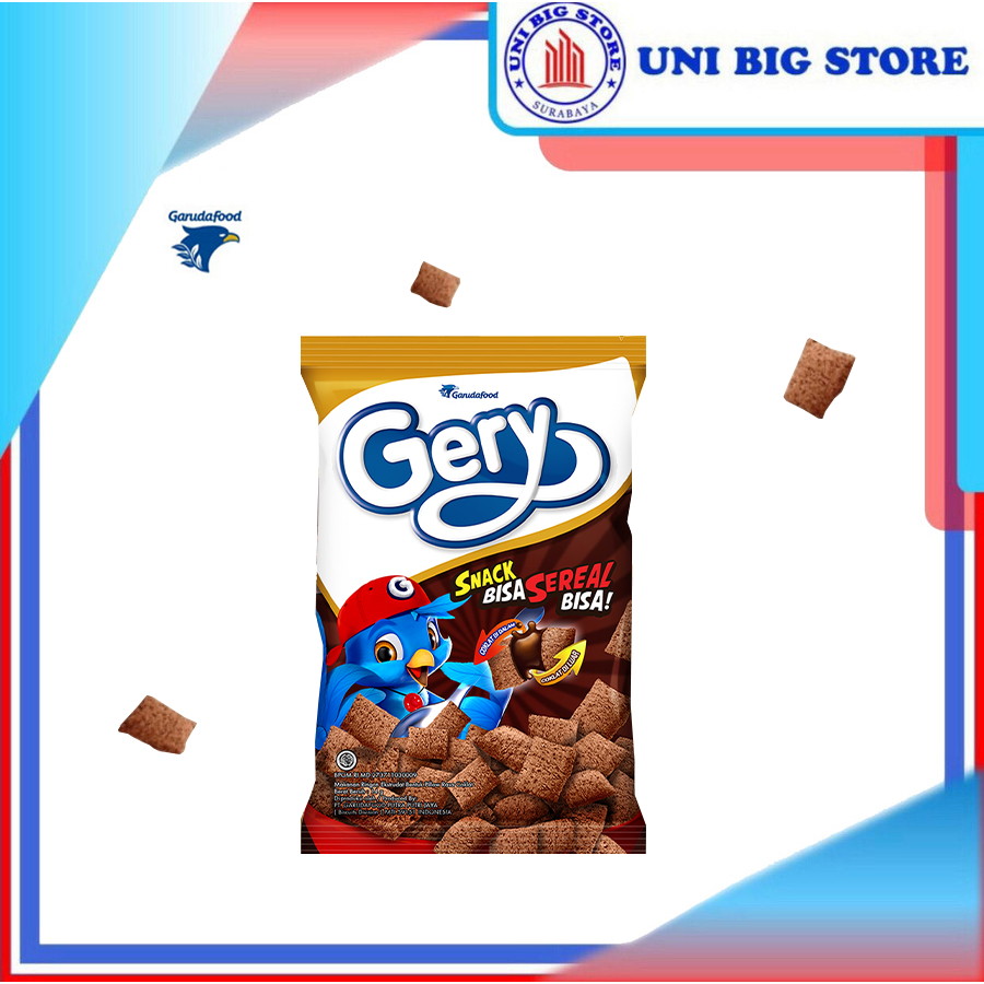 

Gery Snack Bantal Coklat Sereal Pillow Chocolate 26 gr x 5 Pcs