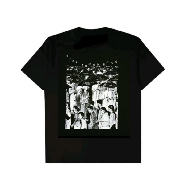 kaos band efek rumah kaca - kaos efek rumah kaca - baju efek rumah kaca - baju pria - baju wanita