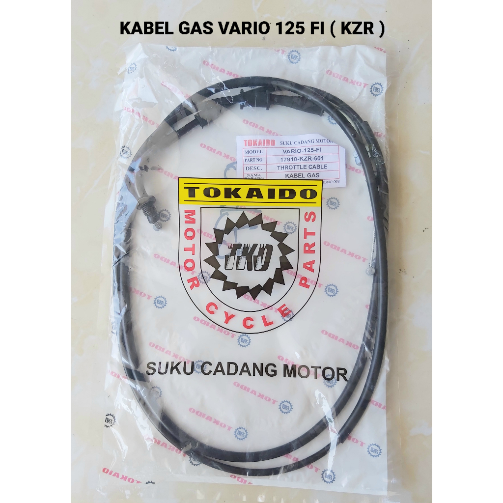Kabel Gas VARIO 125 FI ( KZR ) / Vario Techno 125 FI (2013 - 2015) / Tali Gas Set Tokaido