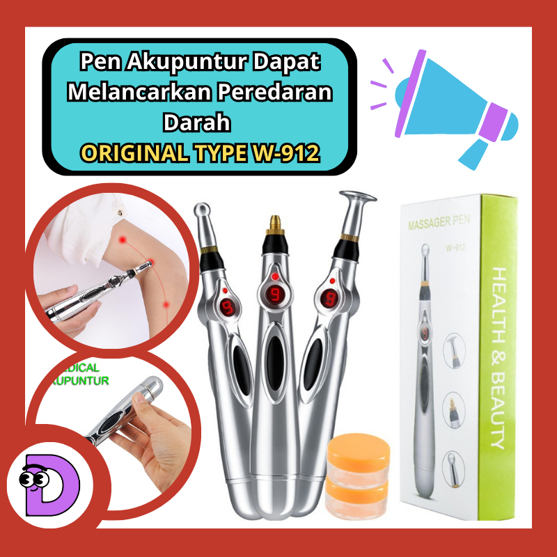 [ORIGINAL] Pena Akupuntur Kesehatan Elektronik Akupuntur Pen Meridian Energy Pen Refleksi