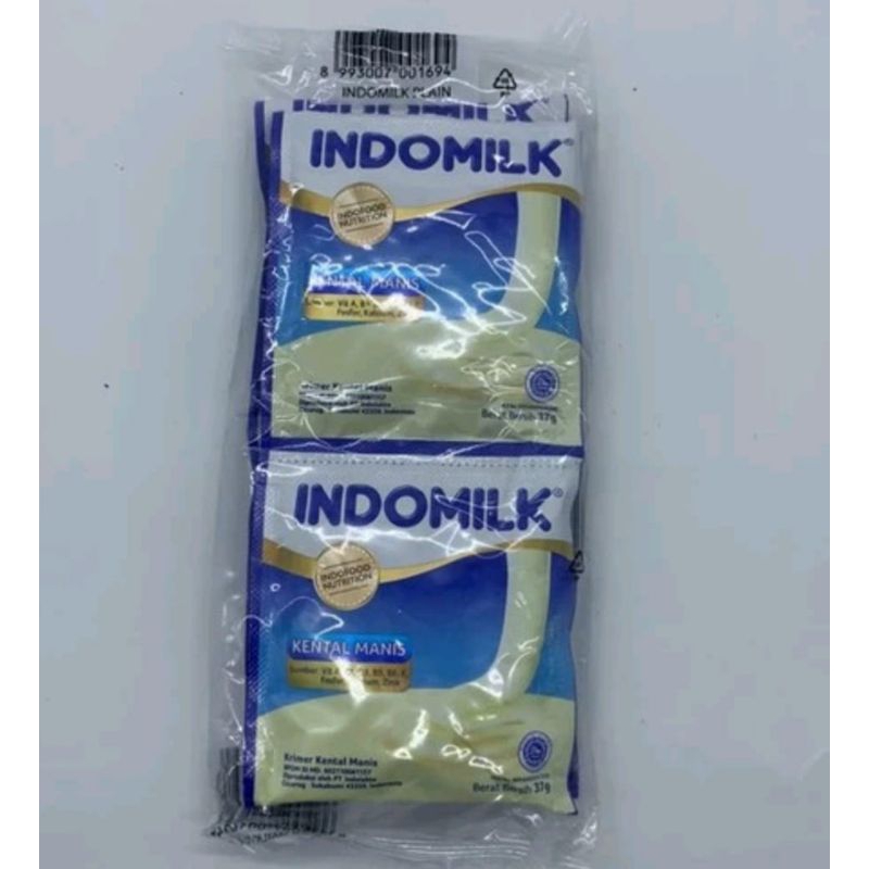 

INDOMILK SUSU KENTAL MANIS PUTIH SACHET 6X37GR