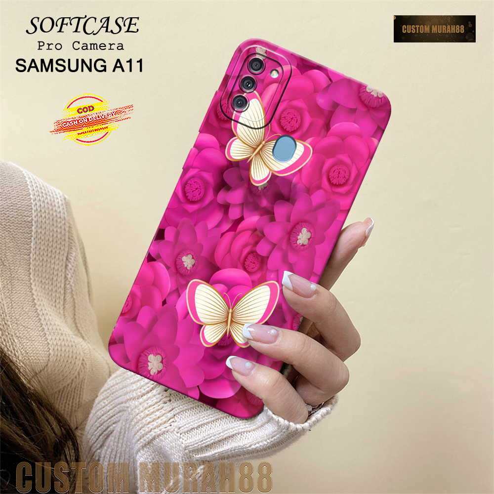 Case Samsung A11 Terbaru - Fashion Case KUPU - Casing Hp Samsung A11- Softcase Pro Camera Samsung A1