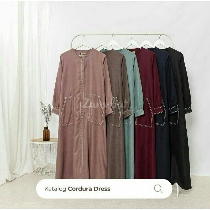 [SIAP KIRIM] CORDURA DRESS BY ZANUBA HIJAB - CORDURA DRESS ZANUBA
