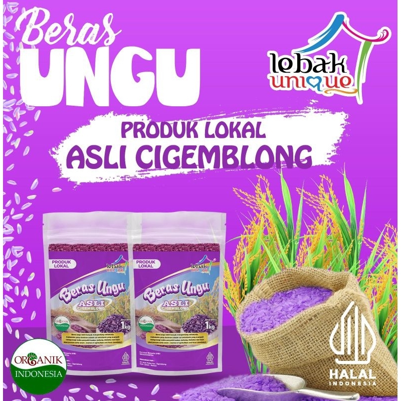 

Beras ungu khas Cigemblong