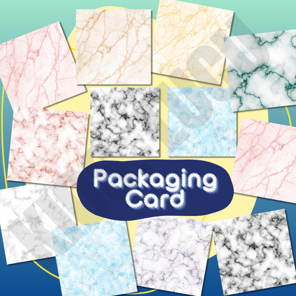 

Packaging Card ★ Marble Series ★ Accessories Paper ★ FREE PLASTIC ★ Cute Paper ★ Alas Kertas ★ Alas Kemasan Packing