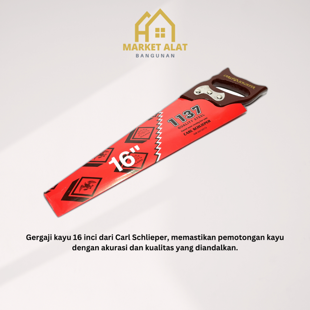 RB Gergaji Kayu 16 SCHLIEPER / Gergaji Carl Schlieper 16 / Handsaw Schlieper 16
