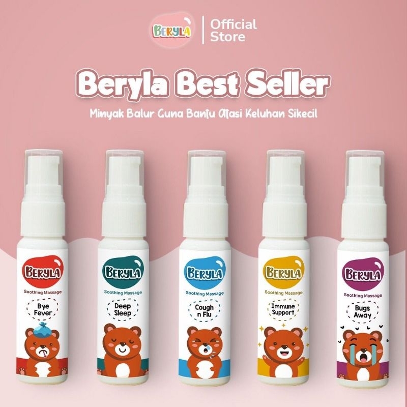 BERYLA Soothing Massage Essential Oil Baby 22ml
