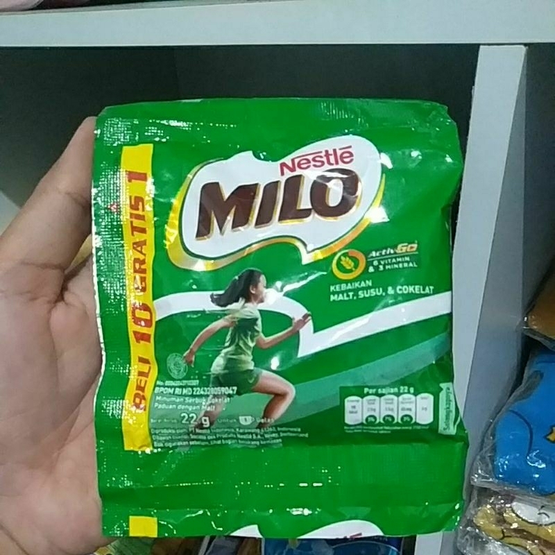 

Milo sachet ecer