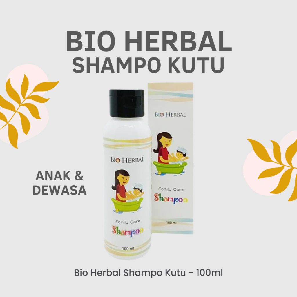 Shampo Kutu Rambut Kutu Kepala Penghilang Kutu Rambut Alami Shampo