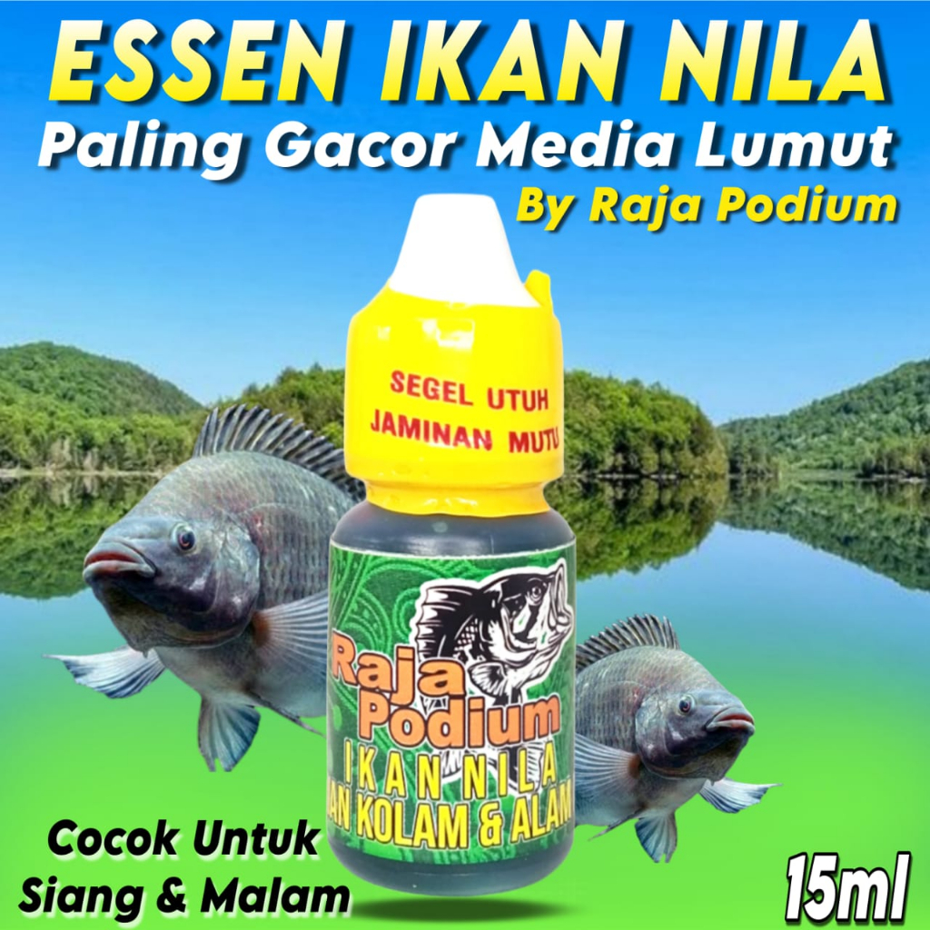 Essen Ikan Nila Liar Media Lumut Paling Gacor, Essen Ikan Nila Paling Gacor Segala Cuaca, Essen Ikan