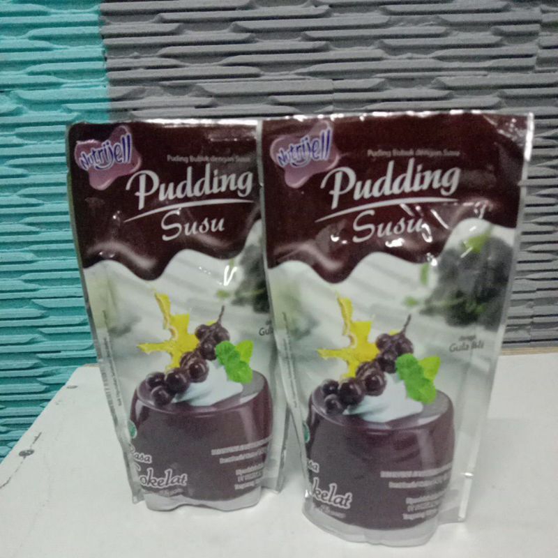 

NUTRIJELL PUDING SUSU RASA COKELAT 145g (2PCS)