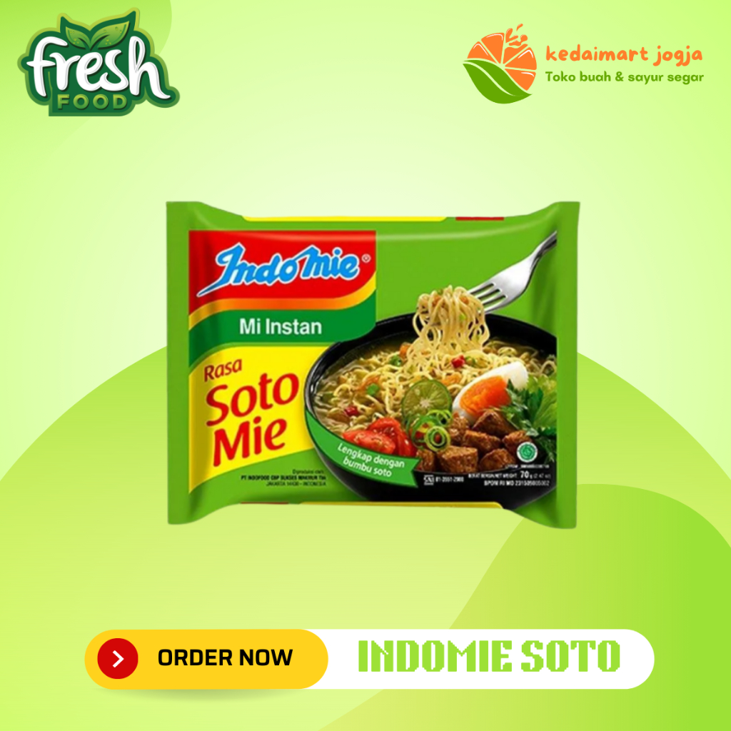 

Indomie Soto Mie Instant Kedaimart Jogja