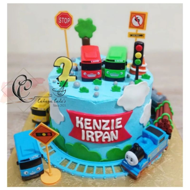 

Kue Ulang Tahun Tayo / Kue Ultah Kereta Thomas / Kue Ulang Tahun Thomas Tayo / Tayo Cake