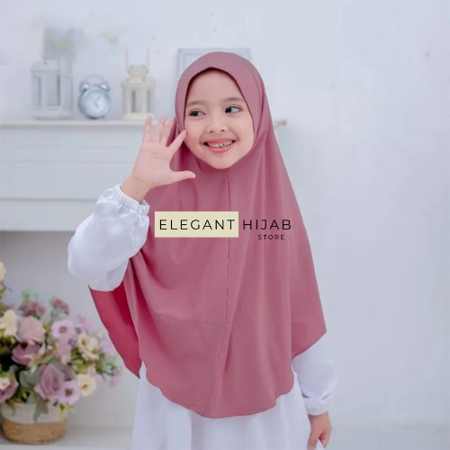 Hijab Instan Soft Pad Remaja Spandex Jersey Premium