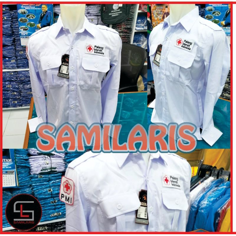 PDH PMI PMR KEMEJA PDH PMI PMR KEMEJA PUTIH POLOS PMR KEMEJA PUTIH POLOS