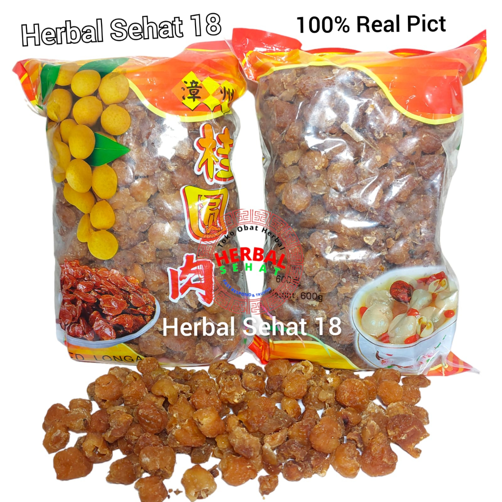 

Longan Kering Kuning 500 Gram 福眼肉 Fu Yan Rou - Lengkeng Kering Thailand Kuning - Super Dried Longan
