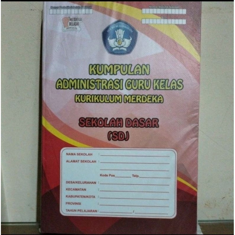 

Buku kumpulan ADM Guru kurikulum Merdeka bonus Daftar hadir Siswa kurikulum merdeka