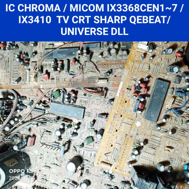 IC MICOM / UOC CABUTAN SHARP IX3368 / IX3410/12