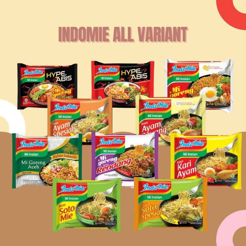 

mie Indomie isi 6