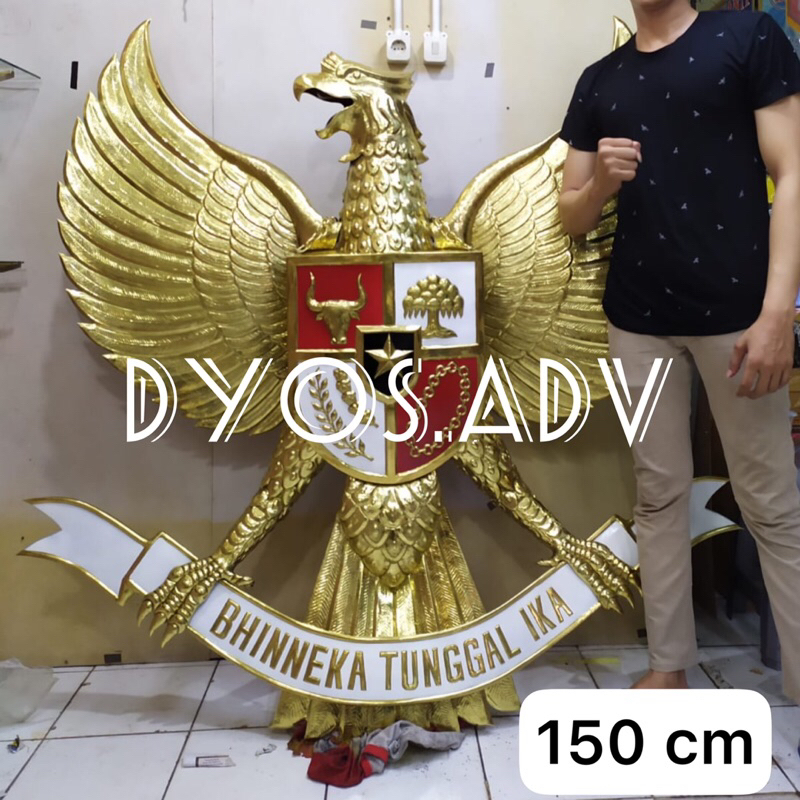 garuda pancasila garuda kuningan 150 cm