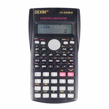 

DEXIN Kalkulator Elektronik Scientific Calculator - KK-82MS-B - Black