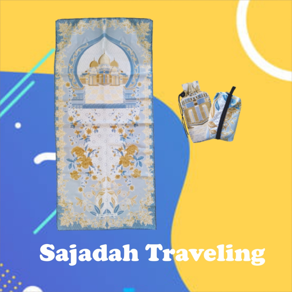 sajadah traveling pouch/sajadah mini travel