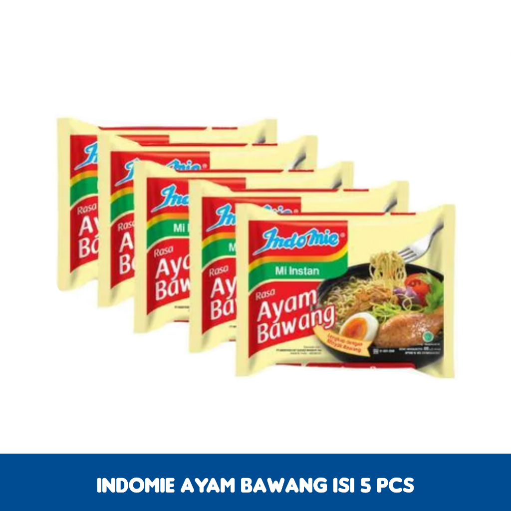 

Indomie Ayam Bawang Isi 5 pcs