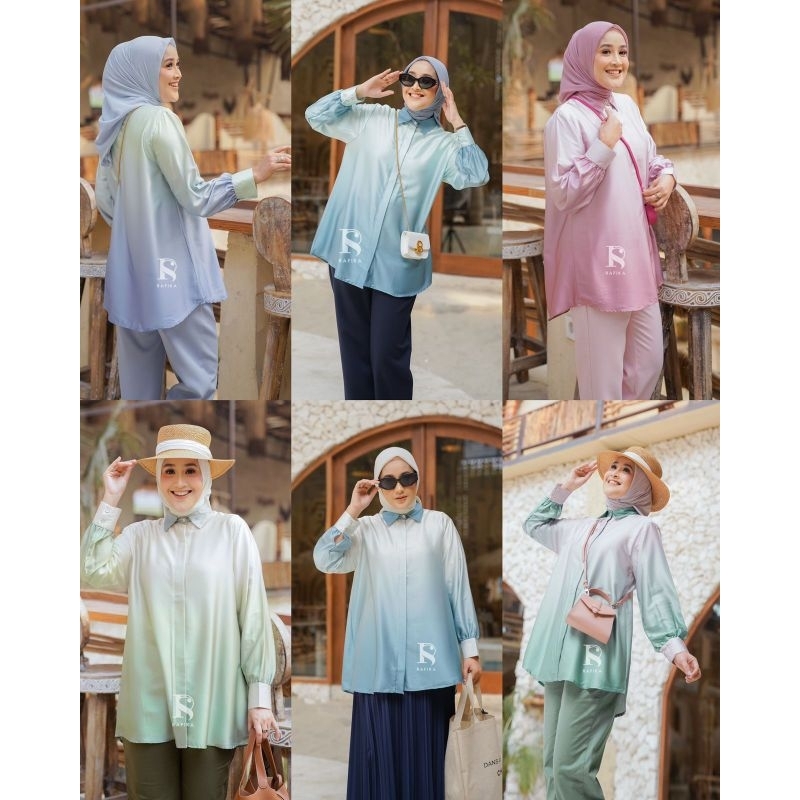 Ready INARA SHIRT by Rafika Store Gamis Muslim Original