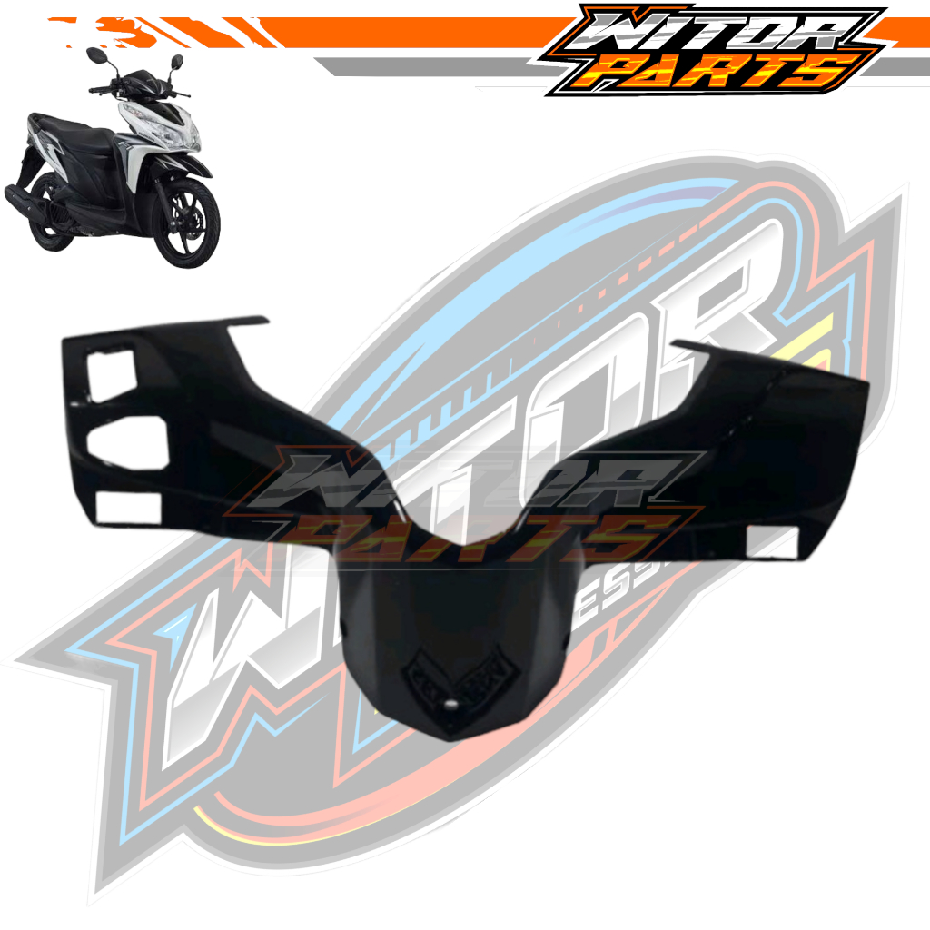 Batok Kepala Belakang Honda Vario Techno 125 Lama Old Bohlam KZR Non Idling Stop Non Iss Hitam / Bat