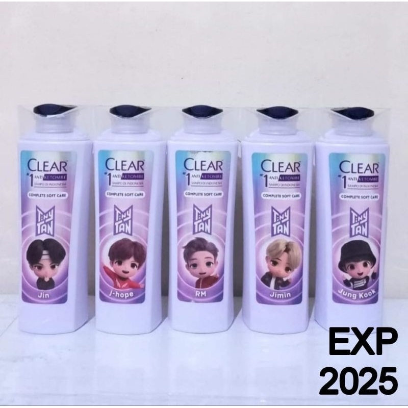 Clear Shampoo Tiny Tan BTS Complete Soft Care 160ml