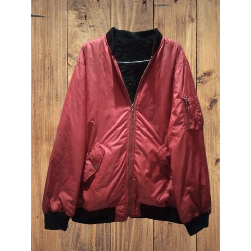 Jaket parasut bomber serpa cecil mcbee