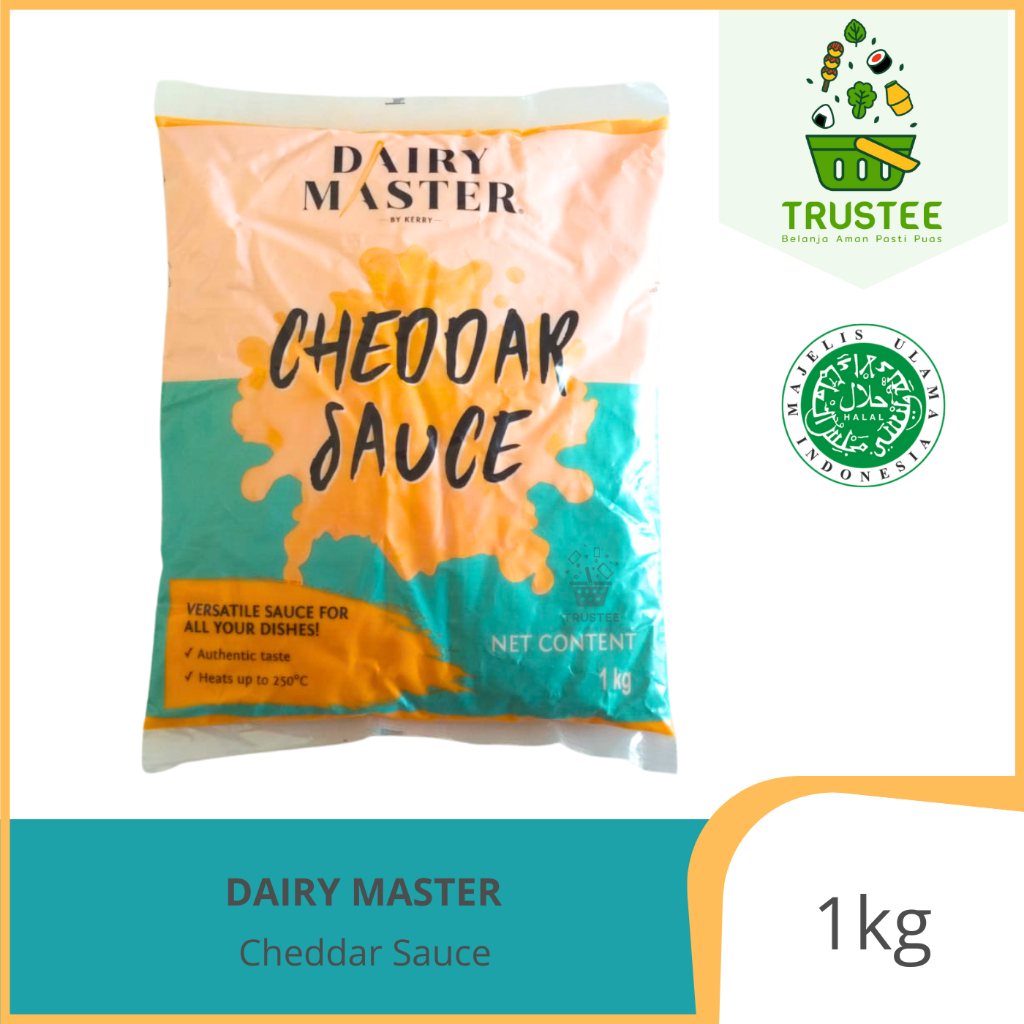 

Dairy Master Cheddar Cheese Sauce | Saus Keju Cheddar Halal 1kg