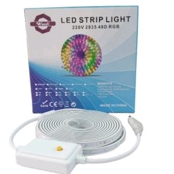 Led Strip Selang RGB 2835/Lampu Hias +Adaptor