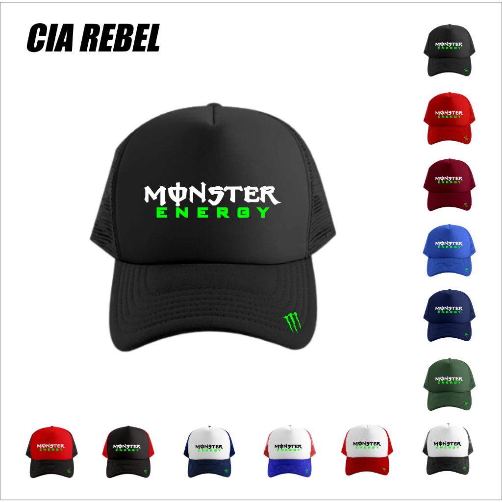 Topi Jaring Trucker Racing Sponsor Balap MotoGP