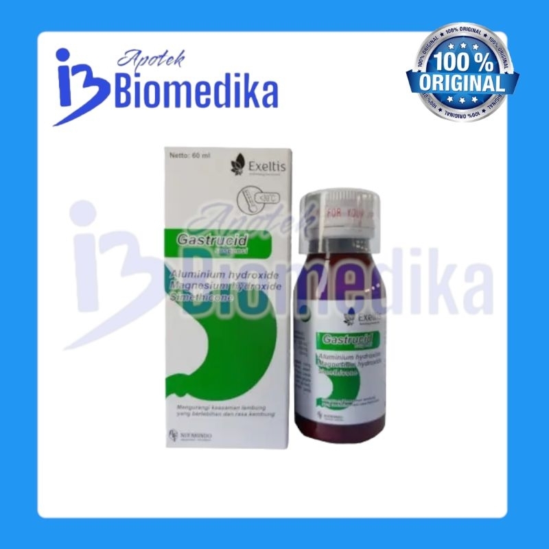 GASTRUCID SIRUP 60 ML obat lambung