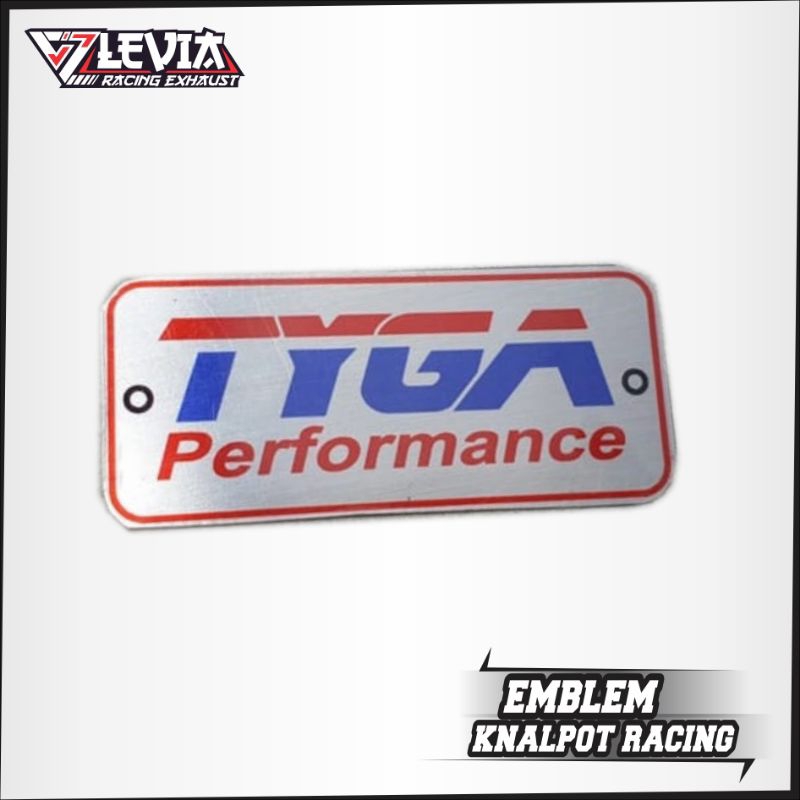 EMBLEM KNALPOT RACING MERK TYGA