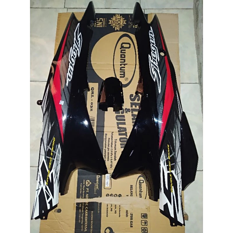 cover body belakang kanan kiri shogun 125 r 125 sp