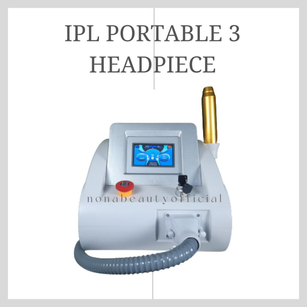 PICO PORTABLE 3 HEADPIECE laser penghapus tatto sulam alis dan mencerahkan bibir