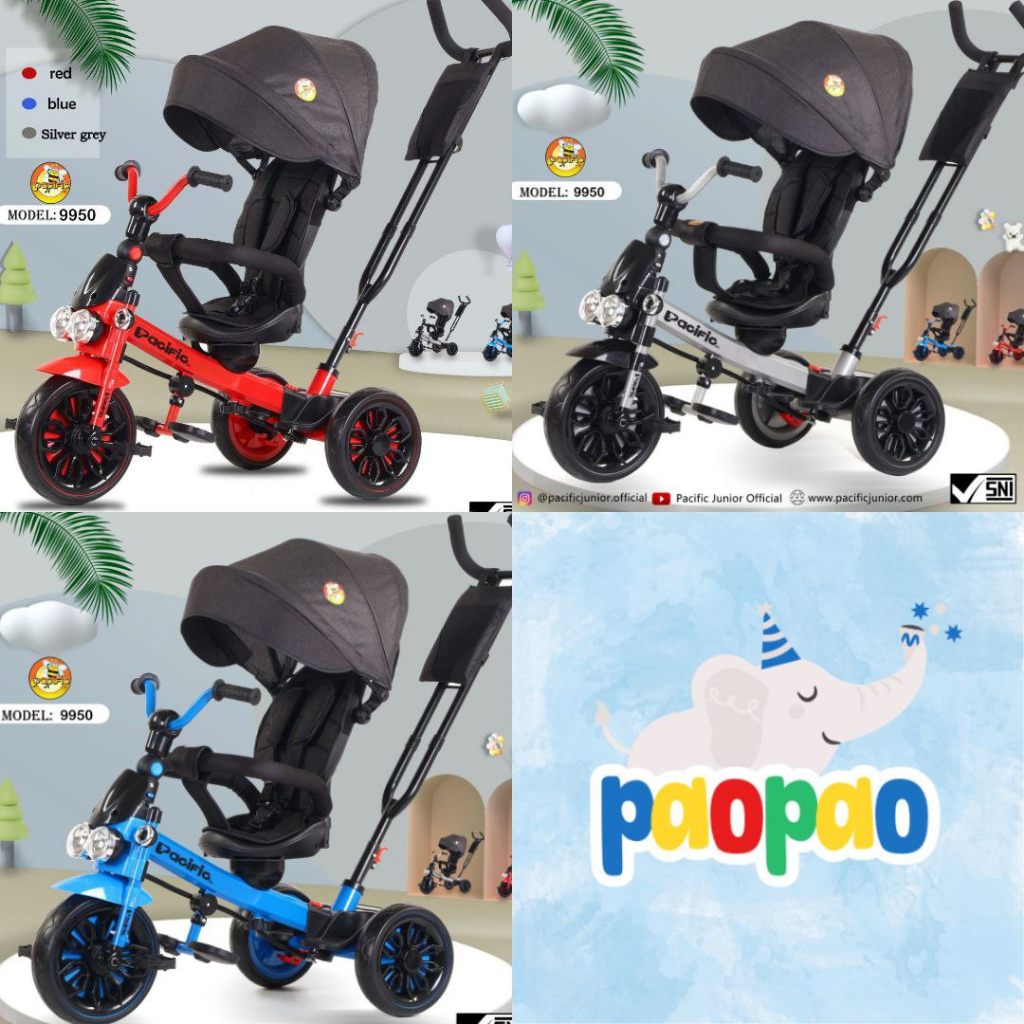 SEPEDA ANAK RODA TIGA PACIFIC 9950