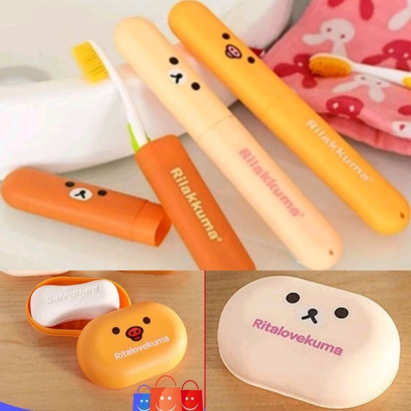 Kotak Sikat Gigi Dan Kotak Sabun Mandi/ Tempat Sikat Gigi Dan Sabun Cocok Untuk di Rumah Atau Beperg